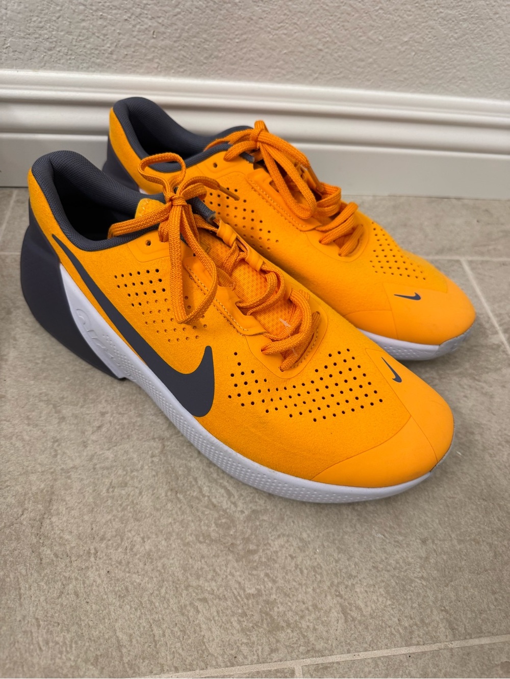 Nike Air Zoom TR1 Men’s Orange and Dark Gray Training shoes 12